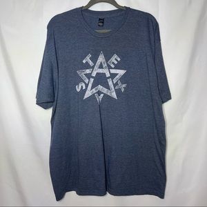 Aaron Watson Texas T-Shirt, Size XXL. Blue. Good used condition!